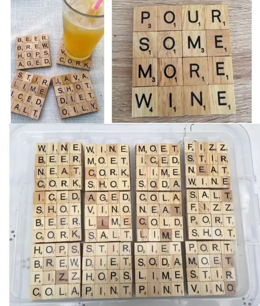 [SB-1116] Wooden Coaster