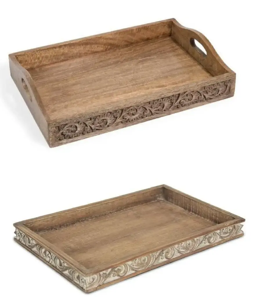[SB-1124] Wooden Trays