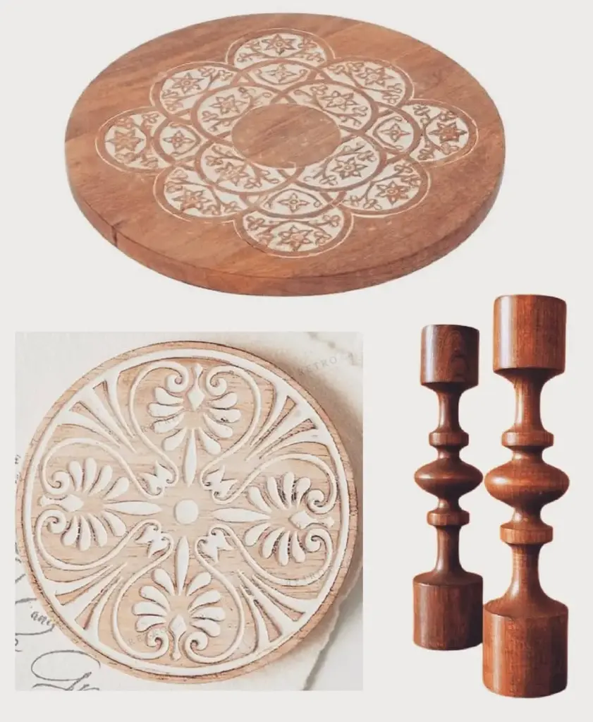 [SB-1125] Wooden Coaster