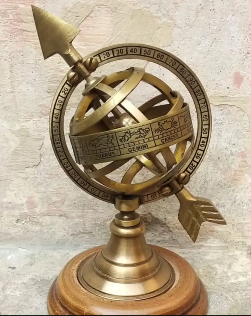 [SB-1133] Armillary Sphere Globe