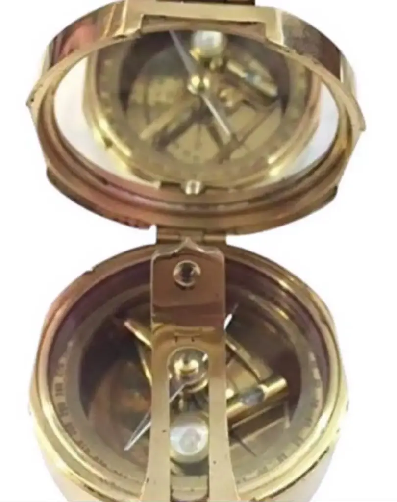 [SB-1152] Brass Bruton Compass