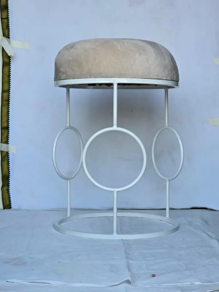 [SB-1215] Metal Stool Decor