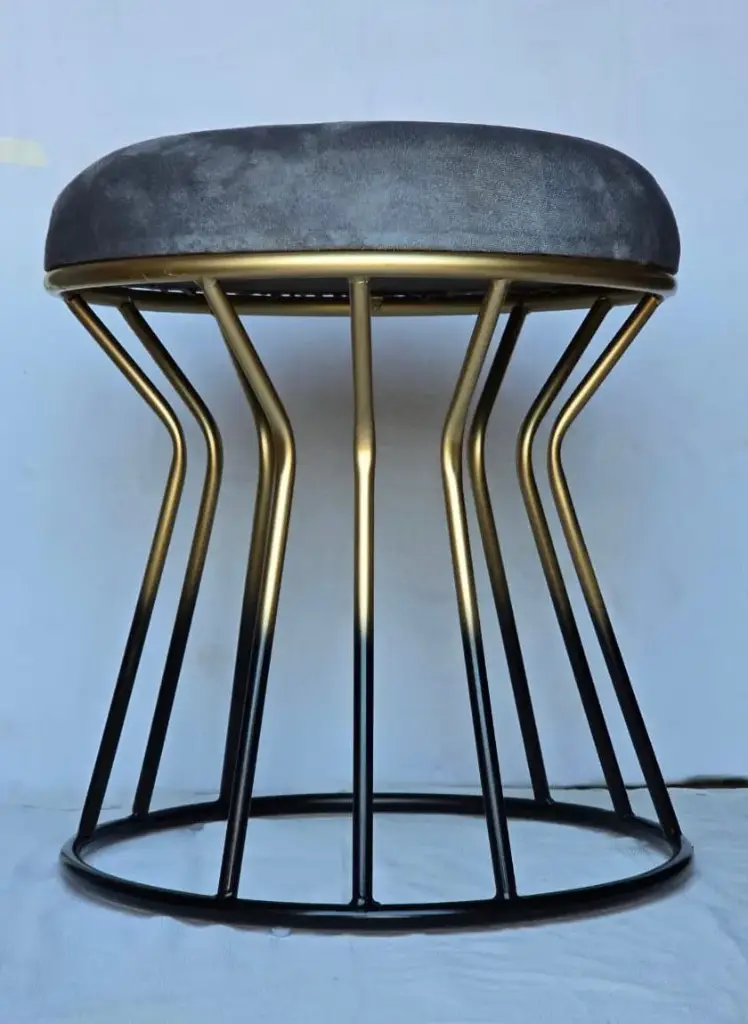 [SB-1232] Modern Velvet Stool Decor