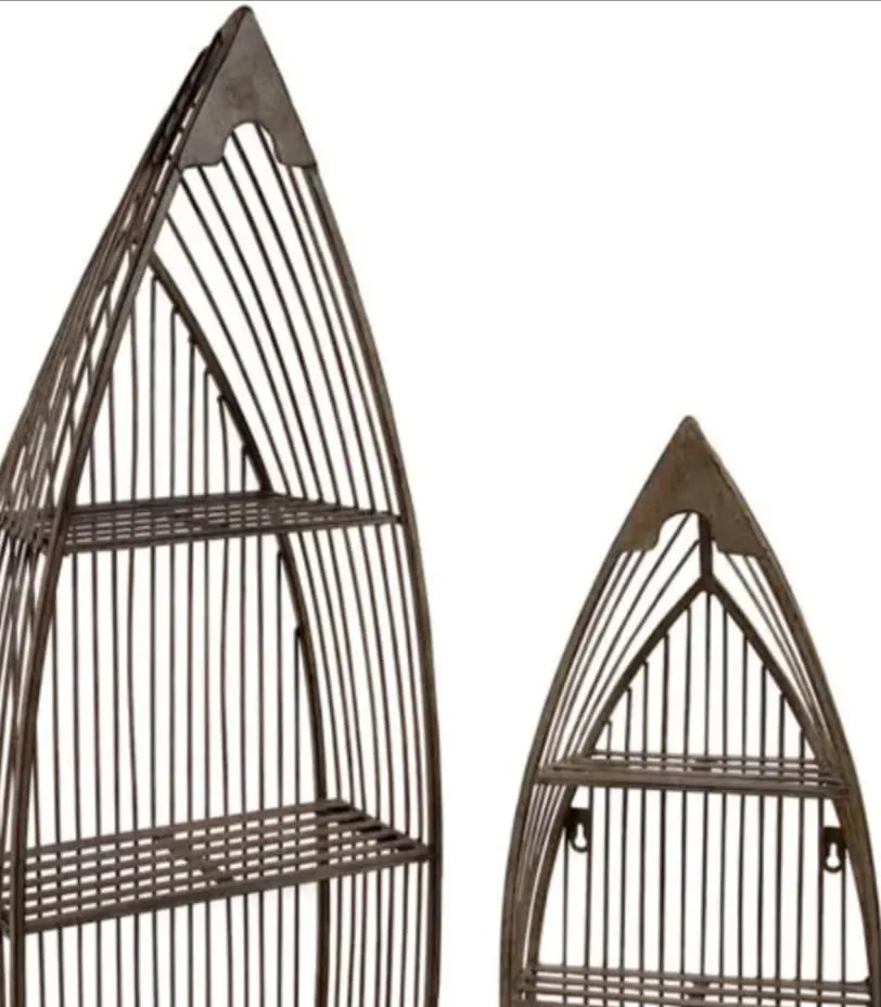 Nesting Boat Shelves Decor
