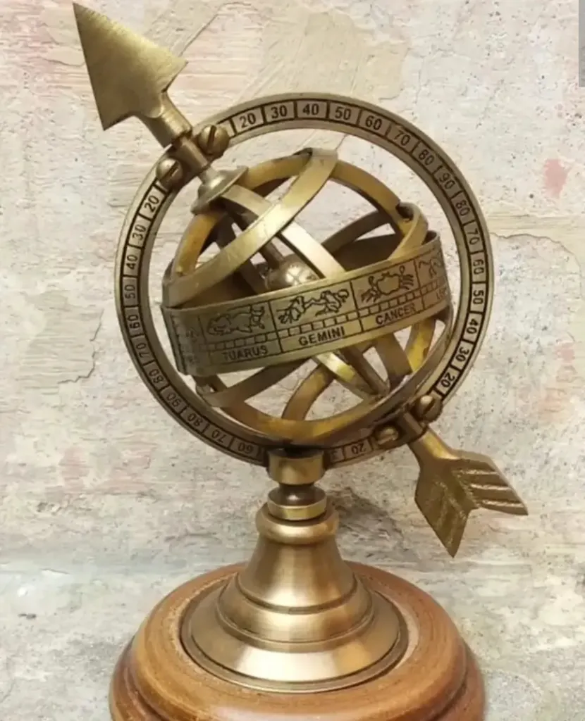 Armillary Sphere Globe