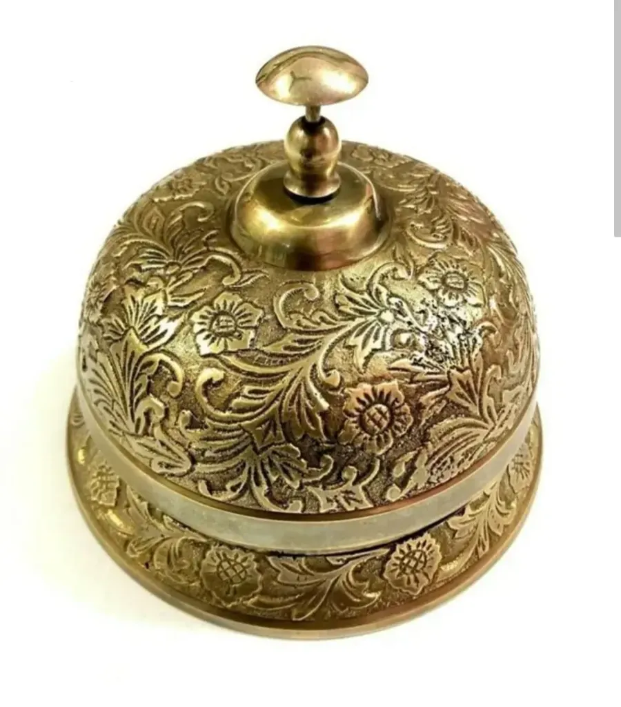 [SB-1378] Brass Service Desk Bell