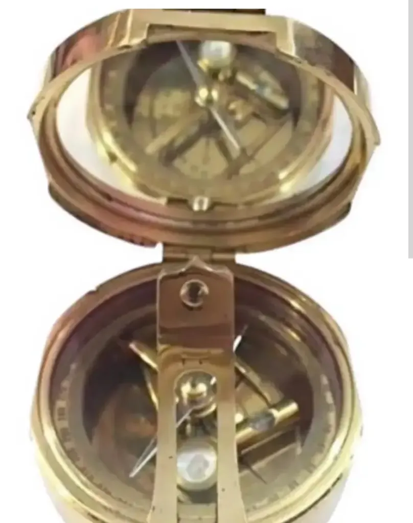 [SB-1152] Brass Bruton Compass