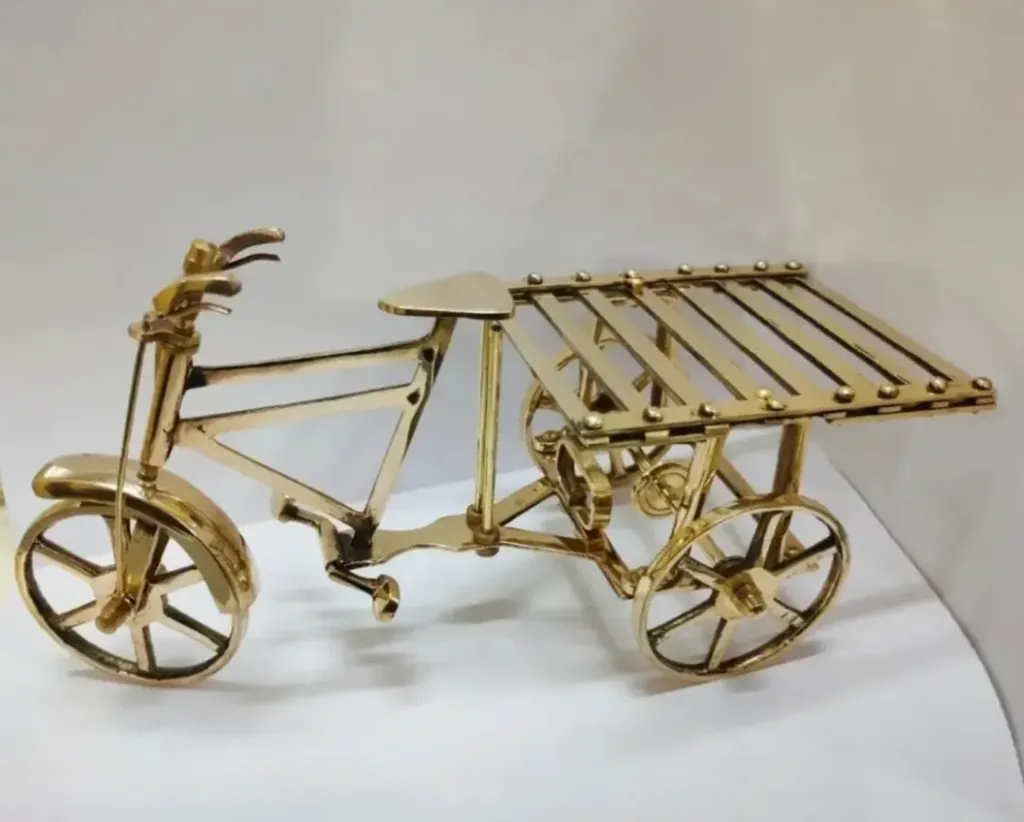 Brass Rickshaw Decor