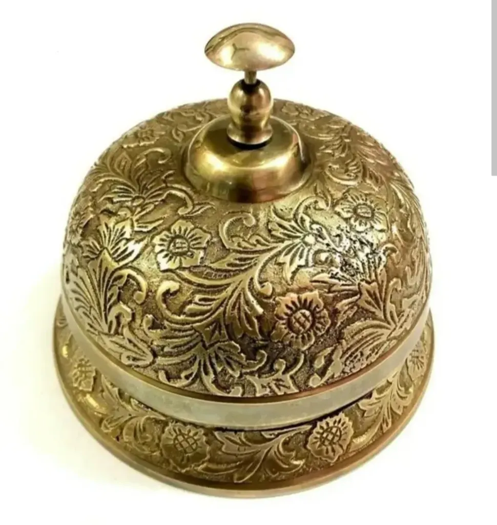 Brass Service Desk Bell