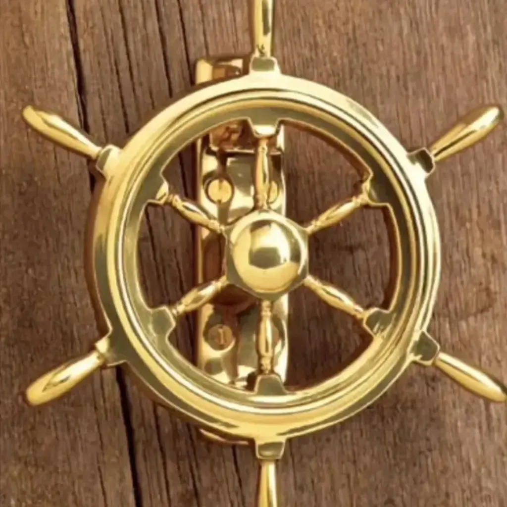 Brass Ship Wheel