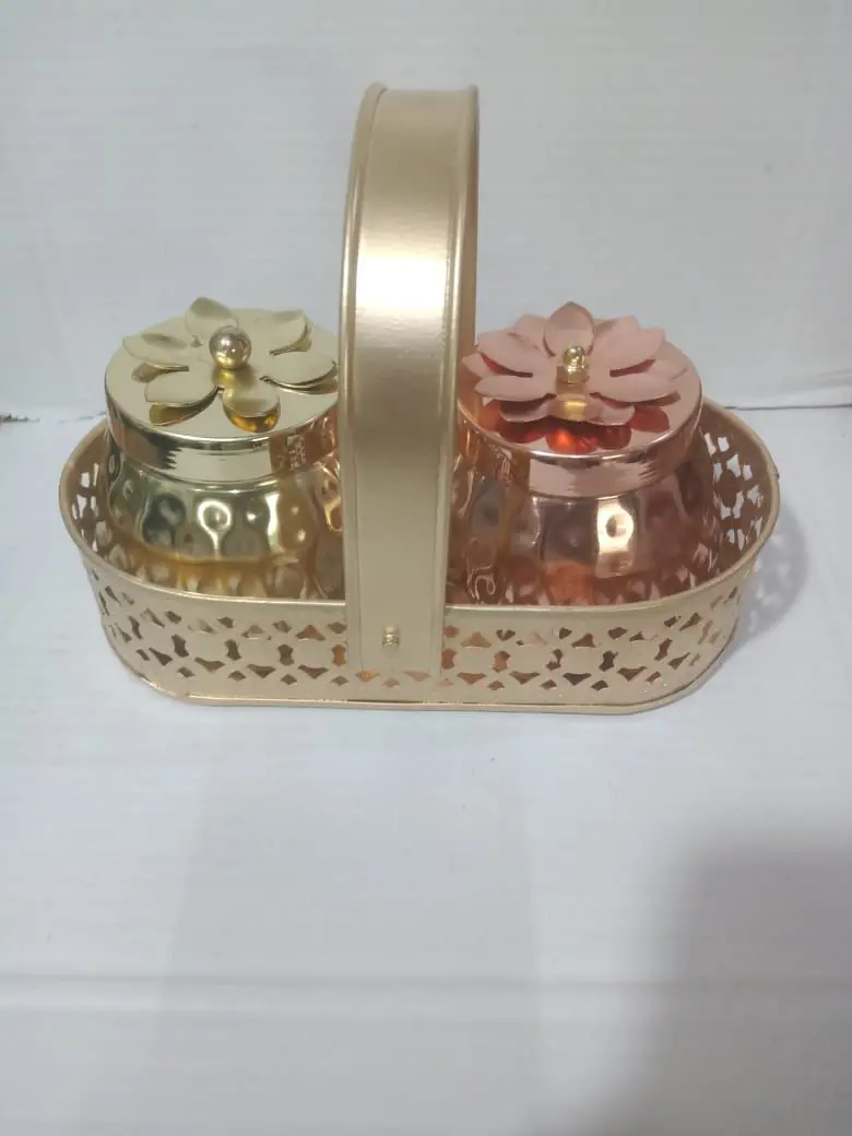 Dry Fruit Jar Basket Decor