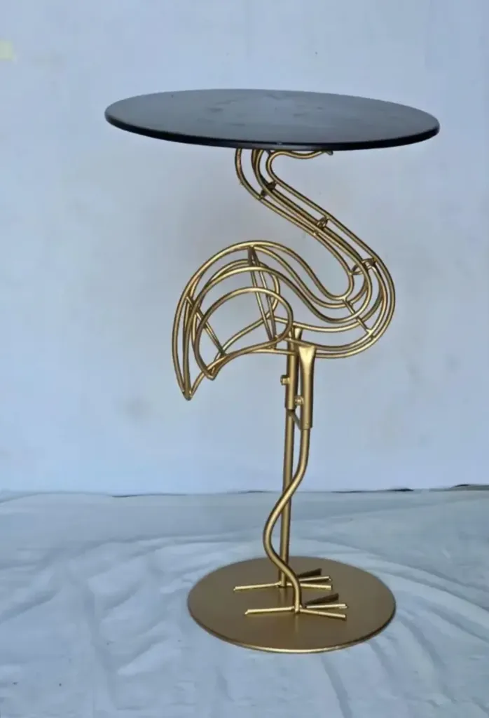 Flamingo-Shaped accent Table Decor