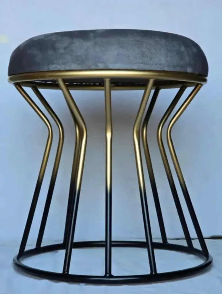 [SB-1232] Modern Velvet Stool Decor