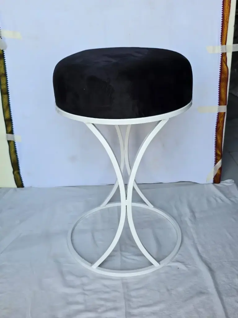 [SB-1245] Upholstered Stool Decor