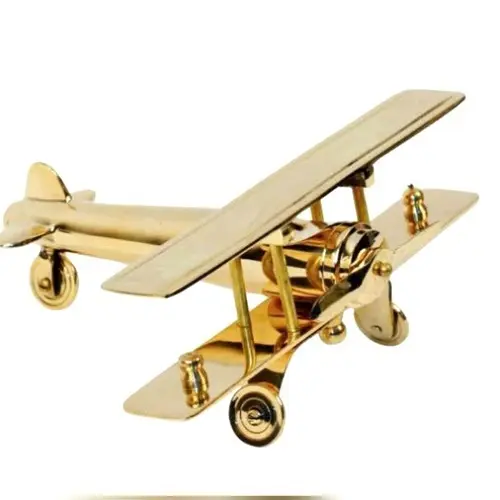 [SB-1421] Brass Aeroplane Decor