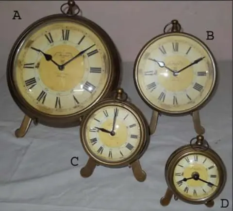 [SB-1429] Tabletop Clock (mantel clock)